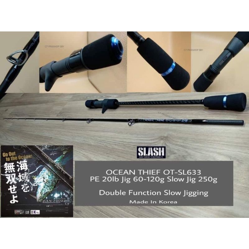 ROD JIGGING OH SLASH Offshore ROD OCEAN THIEF Double Function PE2.0