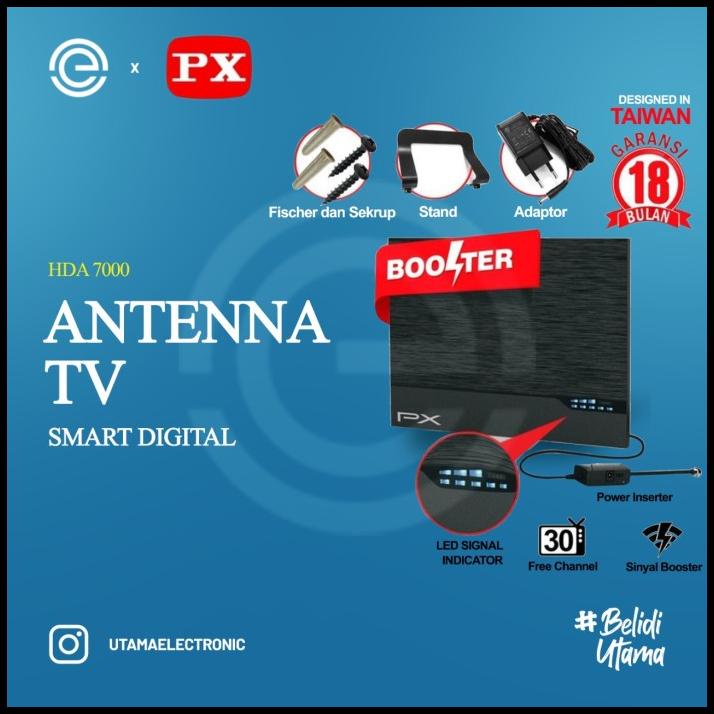 Px Antena Tv Smart Digital Analog - Hda 7000