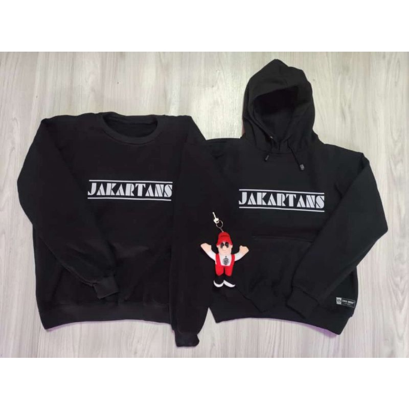 HODDIE / CREWNECK JAKARTANS LIST PUTIH PERSIJA