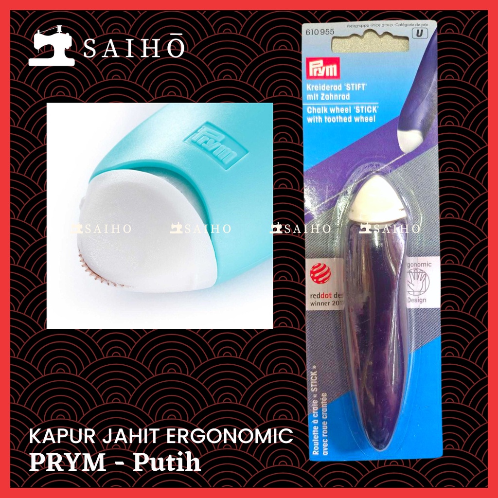 PRYM Kapur Jahit / Kapur Bahan Ergonomic | Bentuk Pensil | Isi dijual terpisah