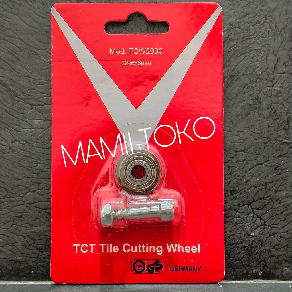 Mata pisau alat potong granit bearing Meja potong keramik dorong