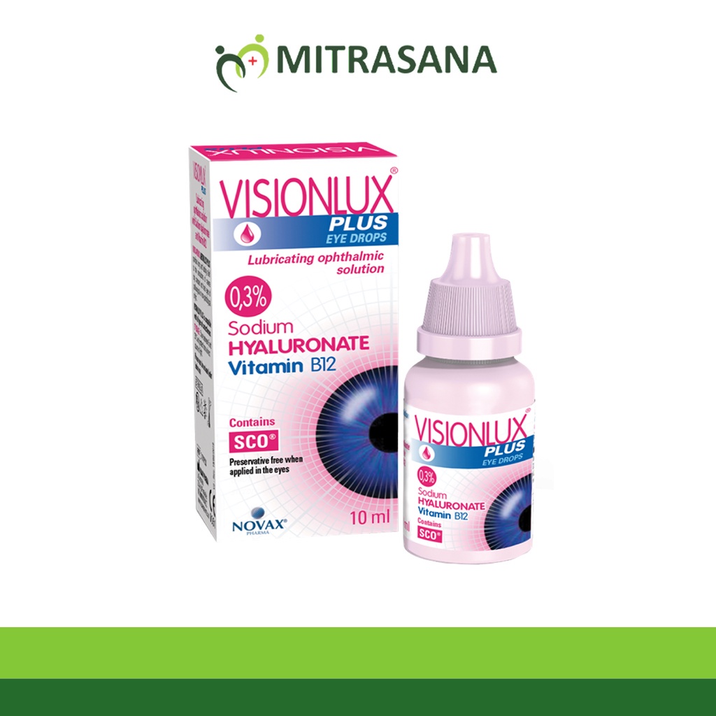 Visionlux Plus Eye Drops 10ml Tetes Mata