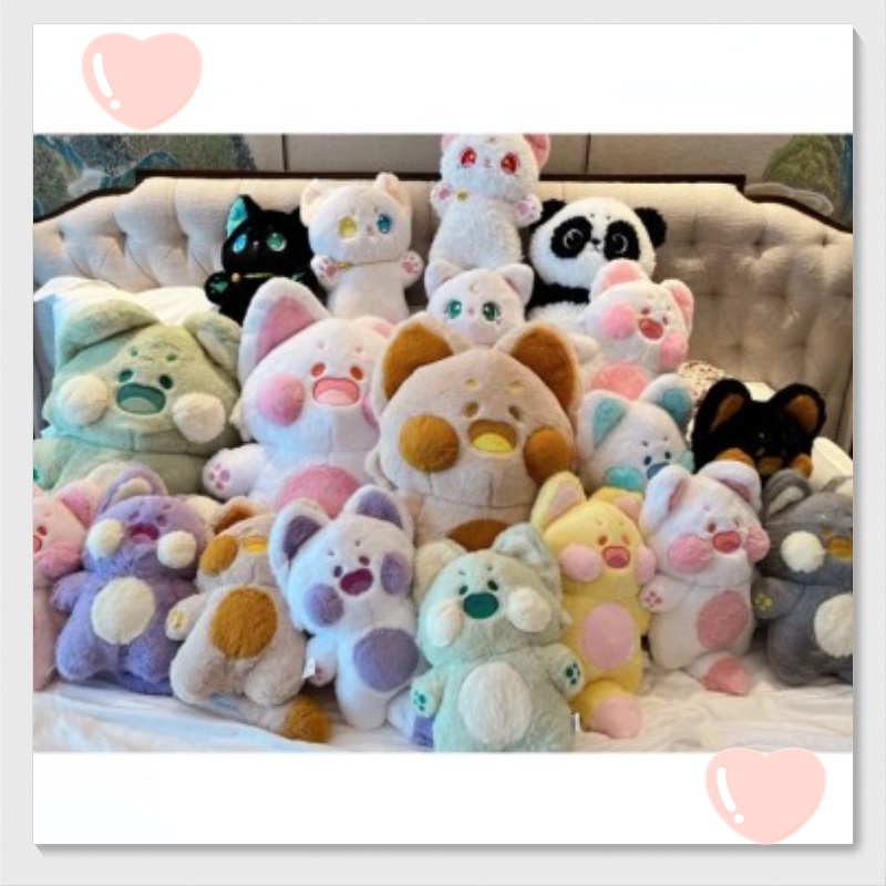 Mainan Boneka Plush Bentuk Kucing Untuk Hadiah