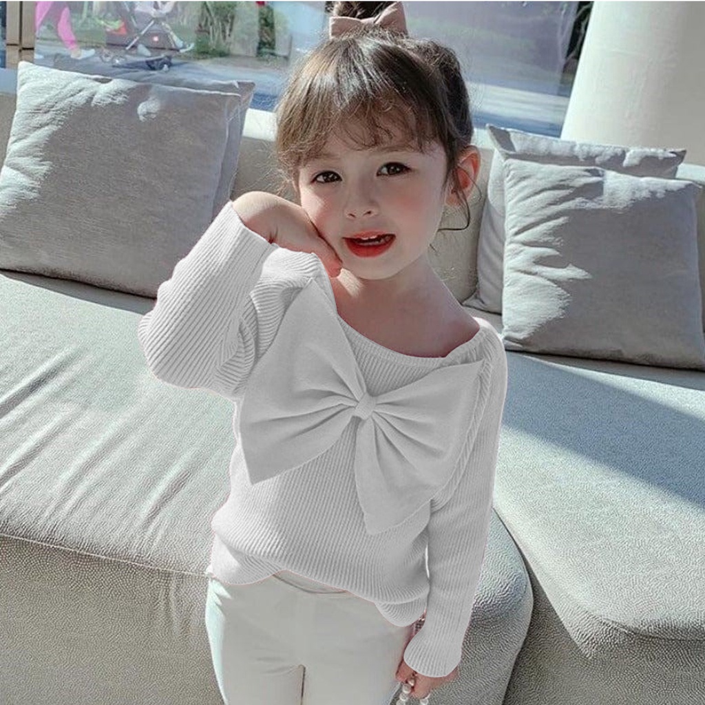 Atasan gaya korea WILMA PITA Blouse lengan panjang anak perempuan 1-5 tahun