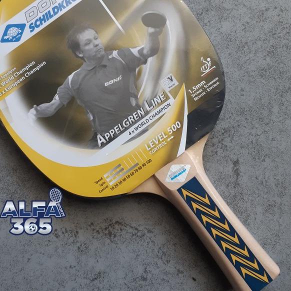 Donic Schildkrot Appelgren 500 Bat Bet Pingpong Tenis Meja
