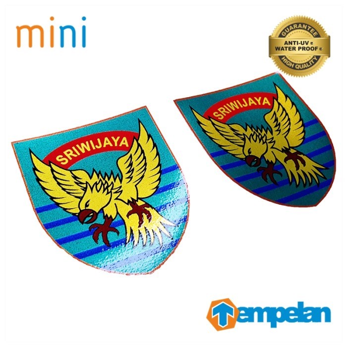 STIKER MINI PREMIUM KODAM SRIWIJAYA
