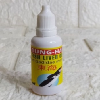 Minyak Ikan TUNG HAI Fish Liver Oil 20ml FEZONE