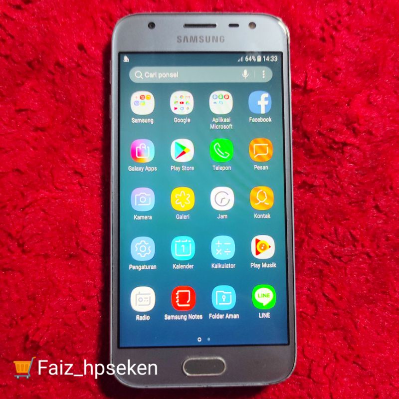 SAMSUNG J3 PRO 2017 Ram 2/16 Handphone Android Second Normal Berkualitas