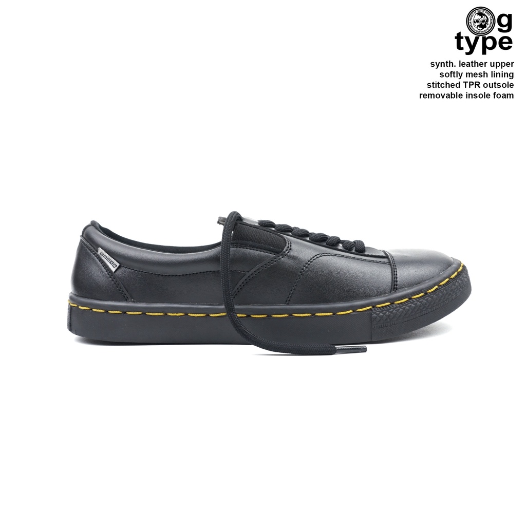 boomer classic black - slip on xouth