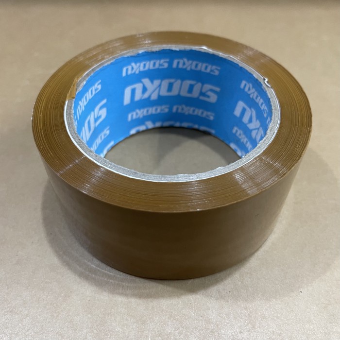 

SOOKU LAKBAN COKLAT 2 INCH X 90 YARD ( 48MM X 90 YARD) LAKBAN 2