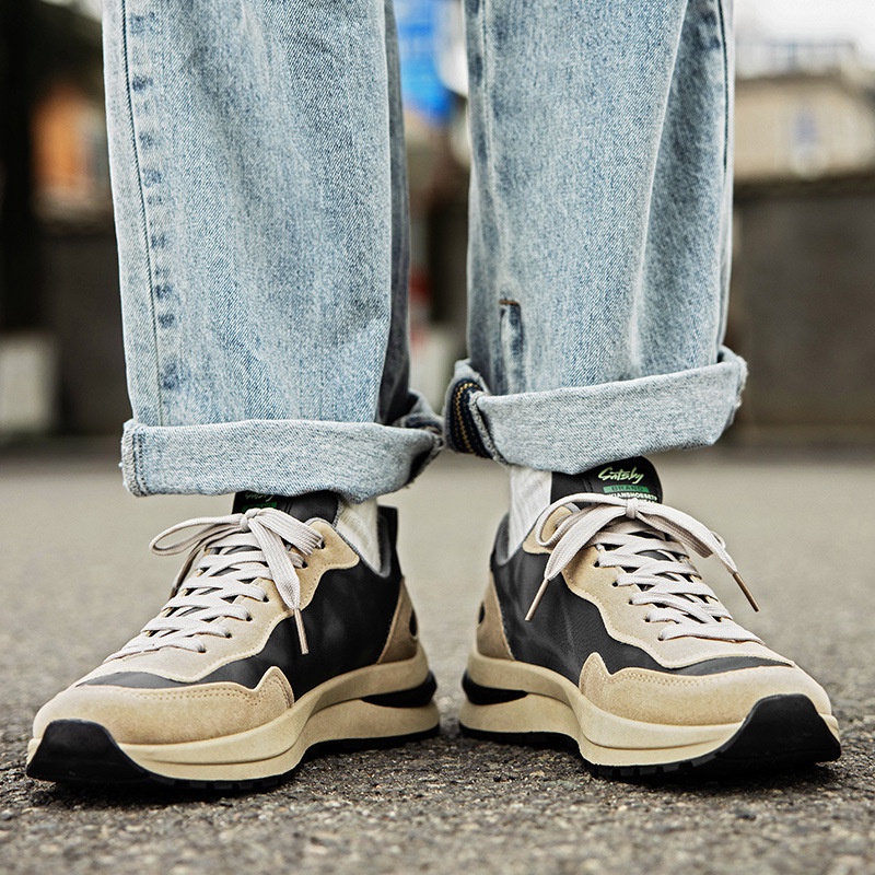 Sepatu Sneakers Pria Import 117277 Sepatu Casual Sporty Termurah Trendy Fashion Cowok Shoes Men's Olahraga Kerja Sekolah