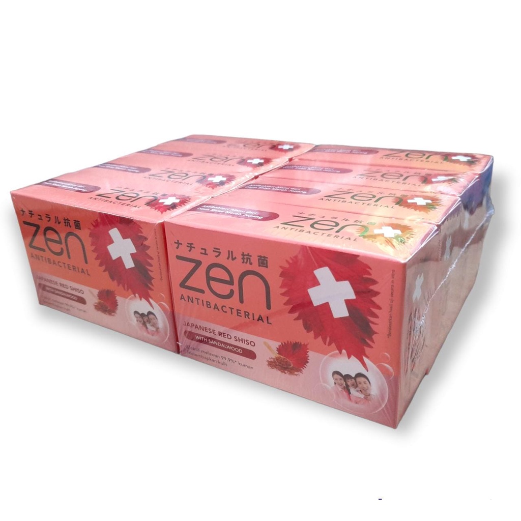 Zen sabun batang 70 gr 1 pack isi 4 pcs