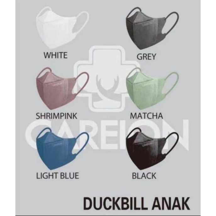 MASKER DUCKBILL Y&amp;B ANAK ISI 10PCS