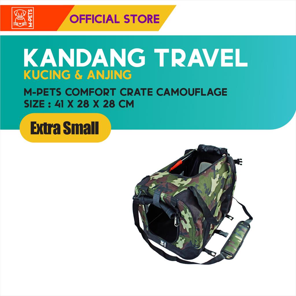 M-Pets Comfort Crate Size XS / Kandang Travel Rangka Besi