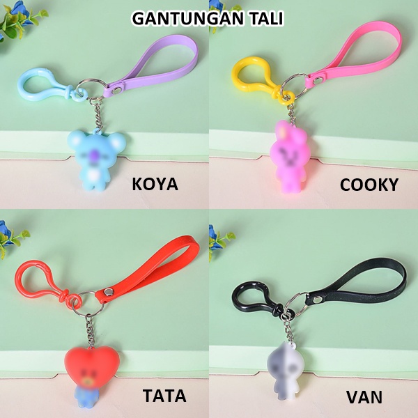 Gantungan Kunci Boneka Lucu Import