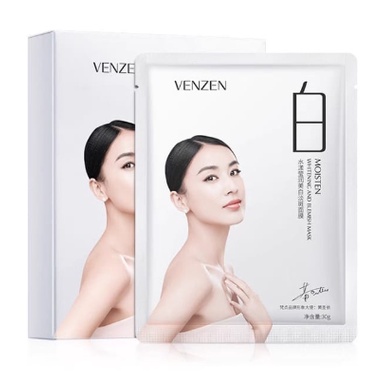 Veze Masker Air Pelembab Kontrol Minyak Lampu Spot Lembut Slip Masker CJR