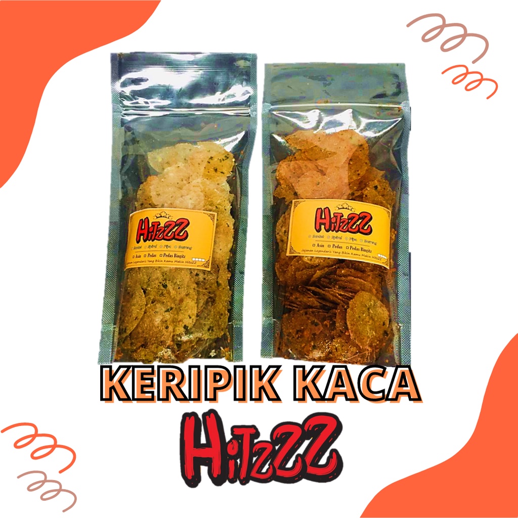 

KERIPIK KACA / KRIPCA KEMASAN 250GRAM