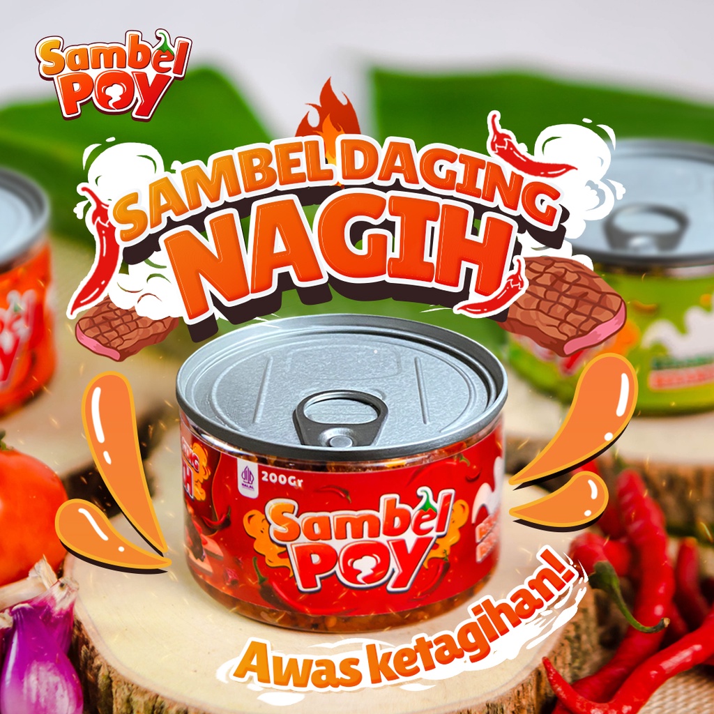 

Sambel Poy - Sambal Daging Nagih