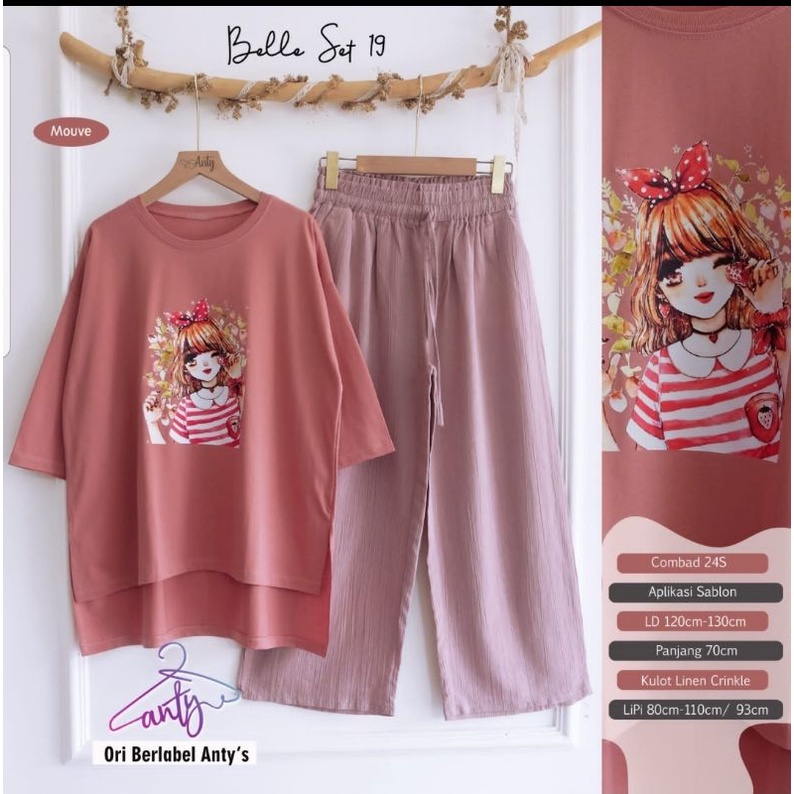 BELLE SET 17 BY ANTY/ BELLE SET 18 BY ANTY/ BELLE SET 19 BY ANTY