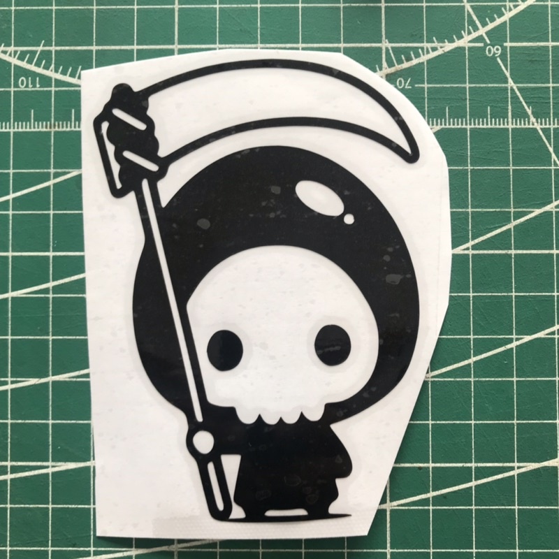 

stiker chibi grim reaper