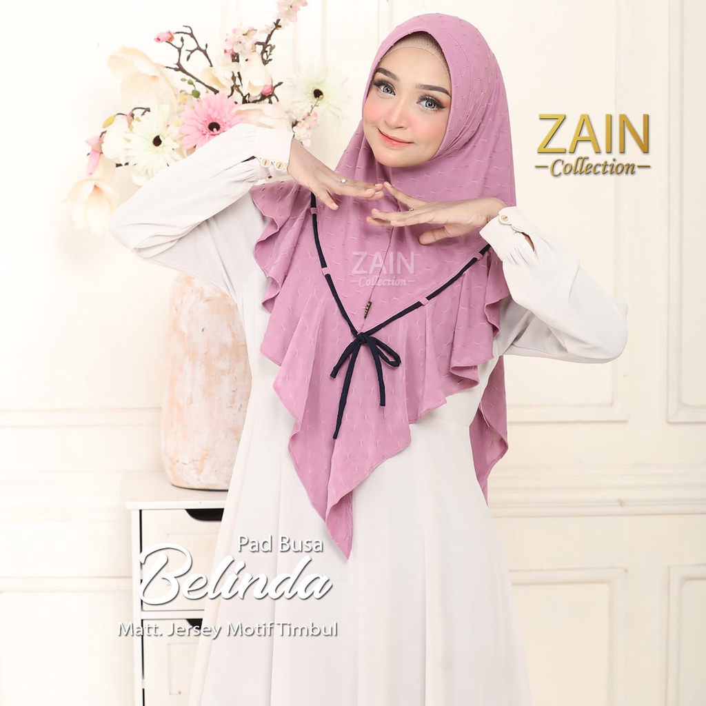 Jilbab Instan Bergo Belinda Ori Zain Collection BY ATHIRTEXTILE
