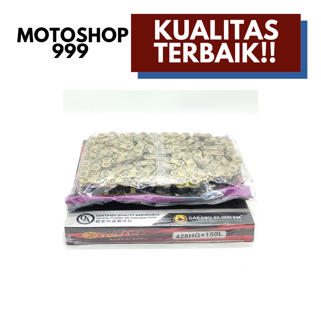 Rantai (GOLD) 428-150L Yuzaka