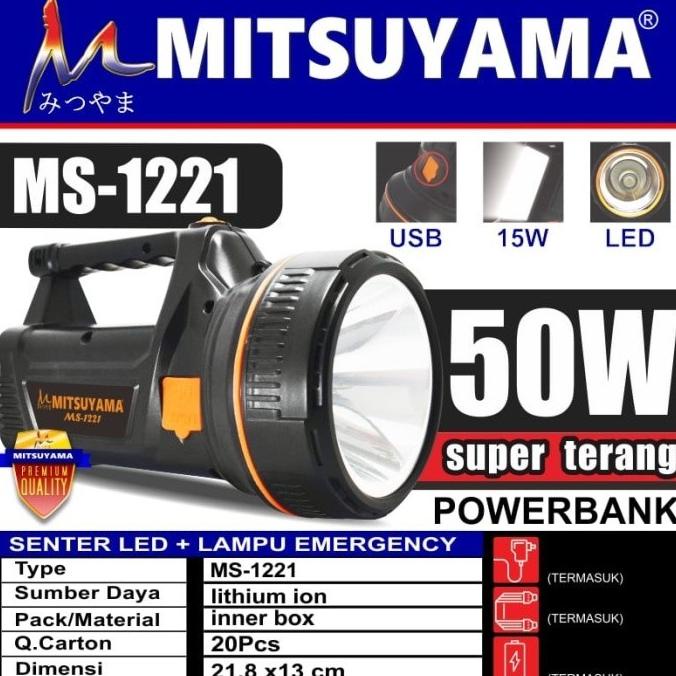 SENTER LED BESAR JUMBO - SENTER SATPAM SECURITY HANSIP
