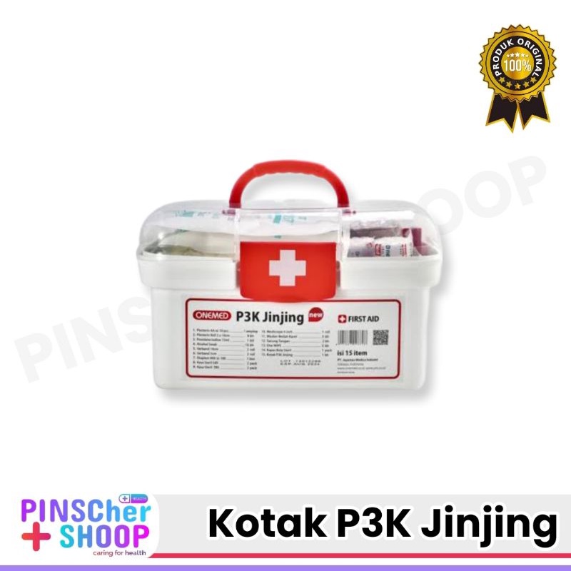 KOTAK P3K JINJING + ISI FAMILY KIT ONEMED