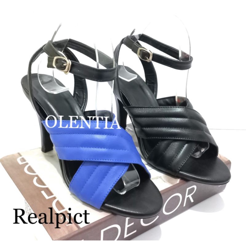 Sandal Wanita heels kokop silang 9cm PT 01