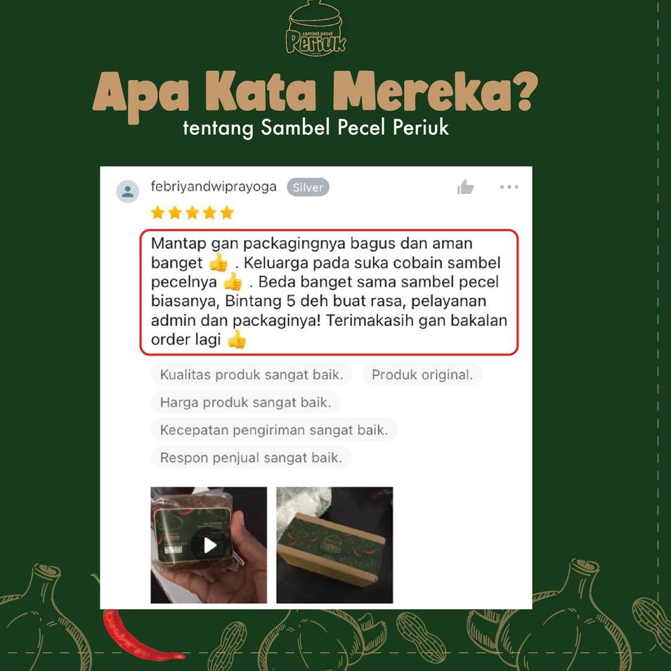 

ㅖ SAMBEL BUMBU PECEL PERIUK 500 GRAM ゠