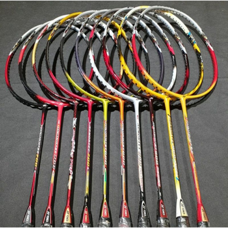 Original Yonex Armortec Top End.Full set,brand new unstrung.Tidak dijual terpisah