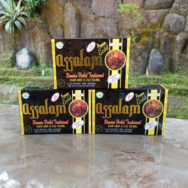 KAPSUL ASSALAM GOLD ORIGINAL-KAPSUL ASSALAM GOLD ASLI-OBAT FLU TULANG-OBAT RHEMATIK