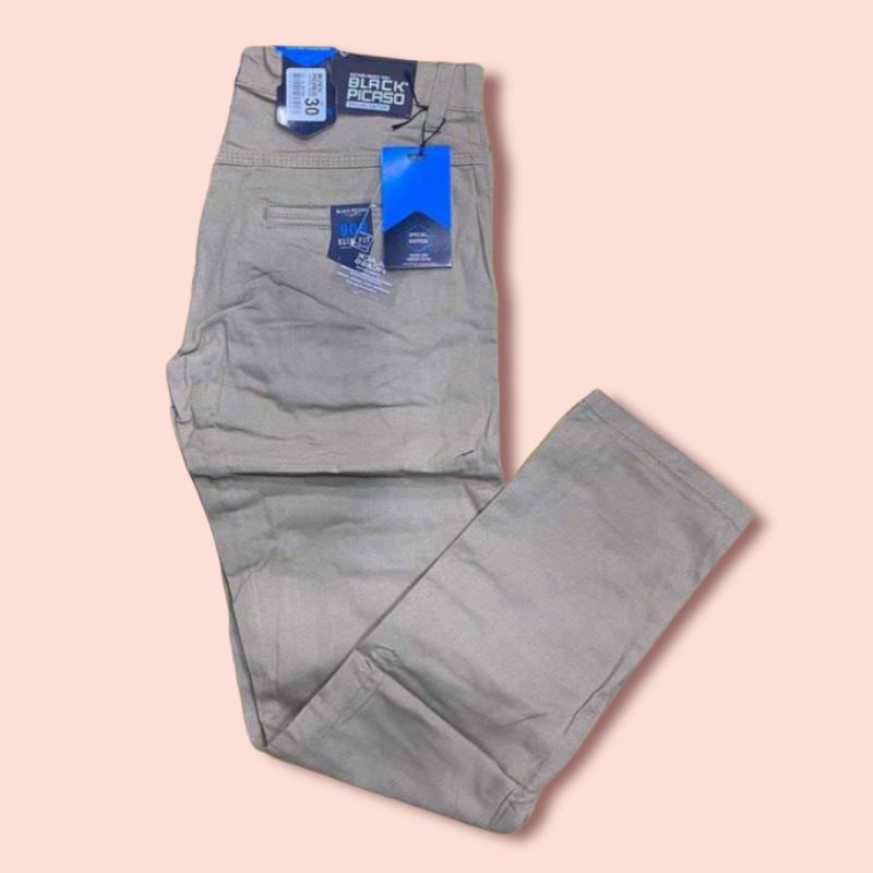 chnios katun slimfit black picasso