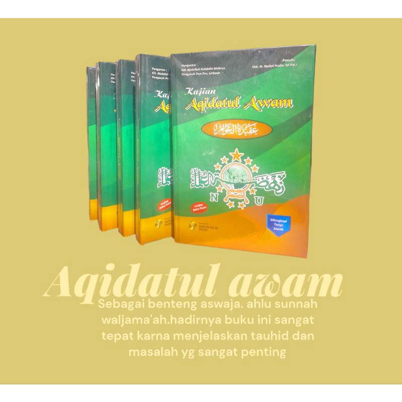 

Kajian AQidatul awam makna pesantren plus terjemah