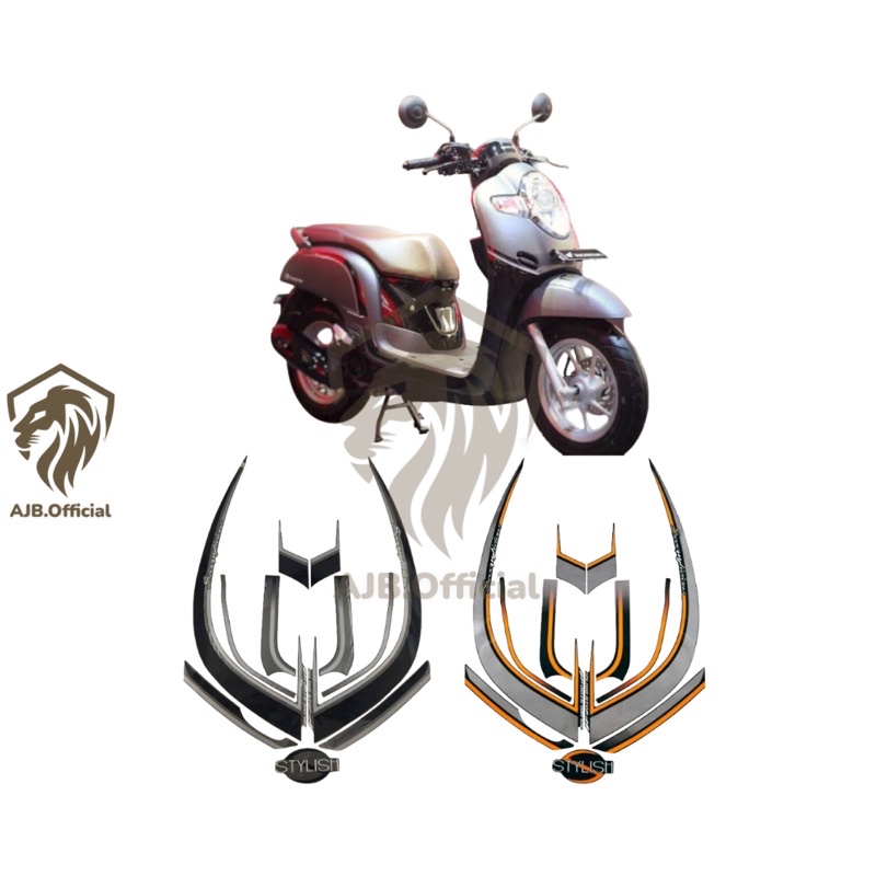 STRIPING HONDA SCOOPY STYLISH 2017