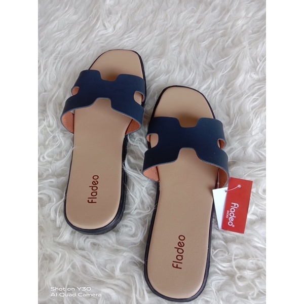 11.11 SALE : sandal H 7 / sandal slop / sandal H / sandal santai /sandal cantik /sandal teplek / sandal wanita