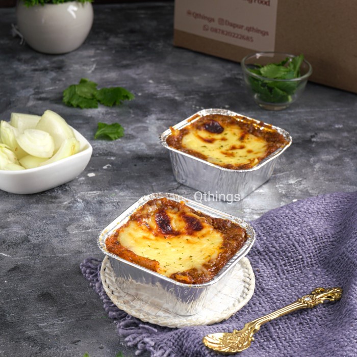 

Beef Lasagna 100 ml Snack box
