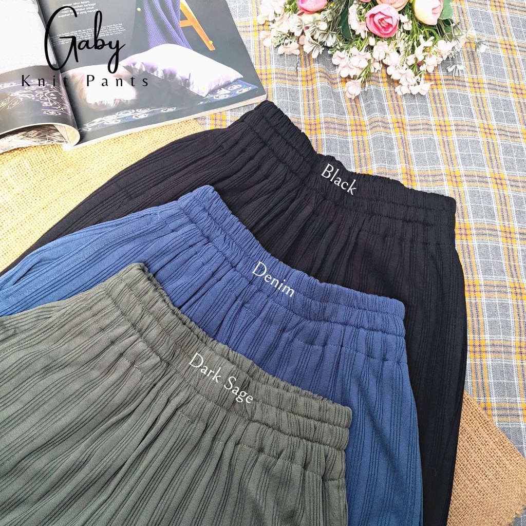 CallieTamami - C 6472 Gaby Knit Pants