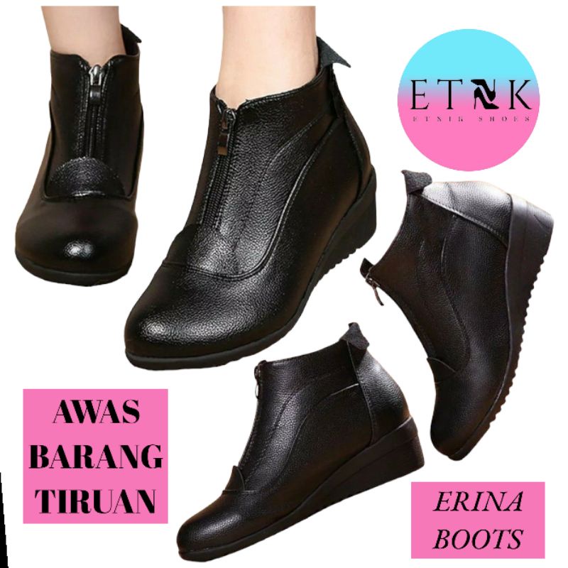 Sepatu Boots Wanita But Wanita Erina Boots By Etnikshoes Sepatu Bot Wanita