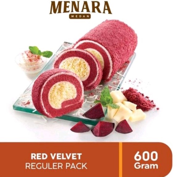 BOLU MENARA RED VELVET 500gr