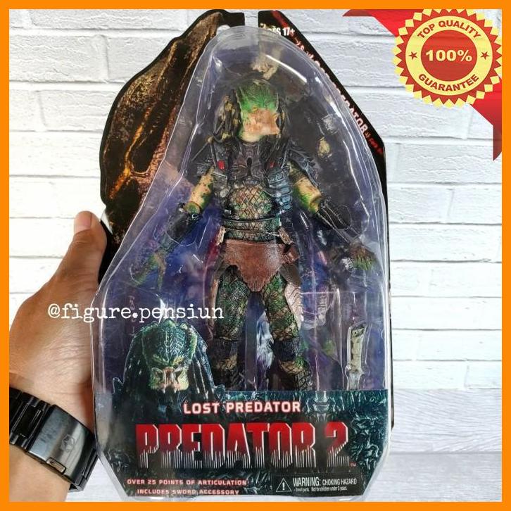 (FGP) NECA PREDATORS LOST PREDATOR 2 UNMASKED ACTION FIGURE