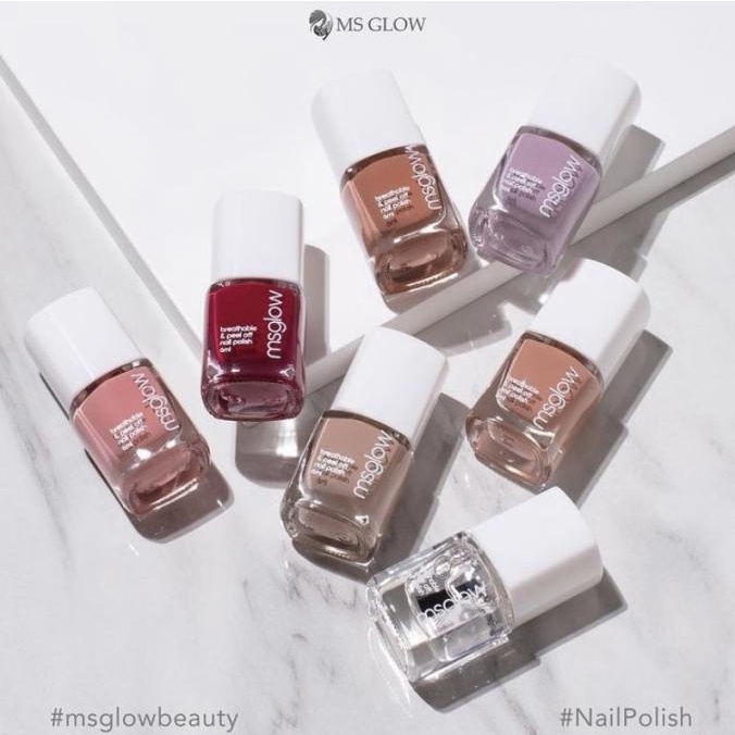 Ms glow nail polish - ms glow kutek halal