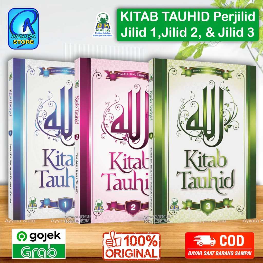 Jual Kitab Tauhid - Perjilid - Jilid 1 Jilid 2 Jilid 3 - Dr. Shalih Bin ...