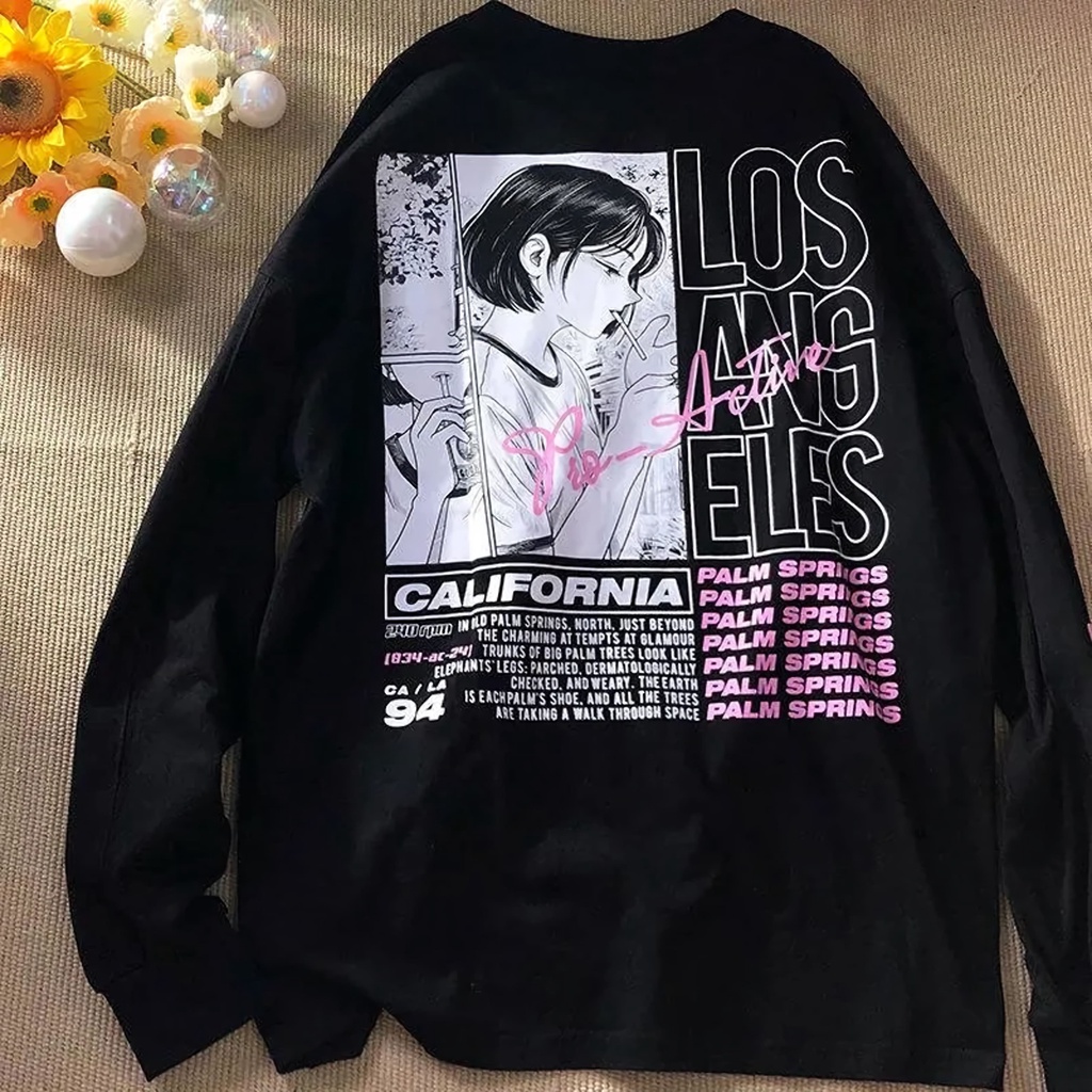 Longsleeve Karet Girls Los Angeles Premium Unisex