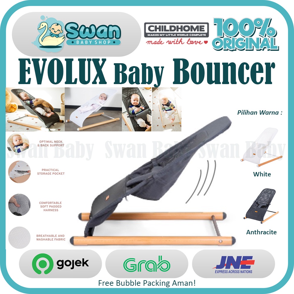 Childhome Evolux Bouncer / Home Bouncing Chair Rocking Baby Kids