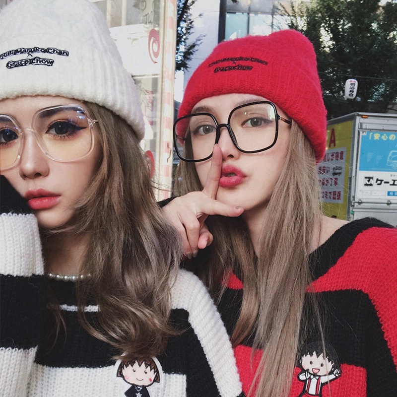 Grosir - F1044 Kacamata Anti Radiasi Kotak / Unisex Sunglasses / Kacamata Model Petak / Kacamata Fashion