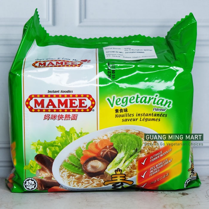 MAMEE MIE INSTANT VEGETARIAN / MAMEE MIE VEGETARIAN PER-PACK