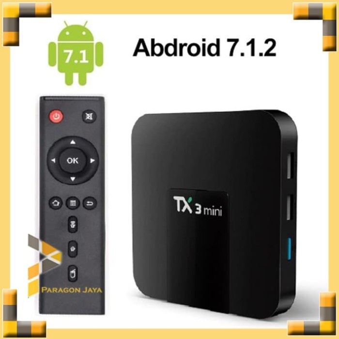 Produk Terbaru Tx3 Pro Tv Box Android 1G/8G Marshmallow