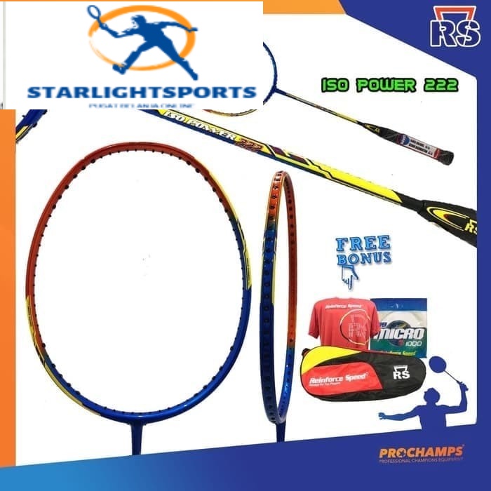 RAKET BADMINTON RS ISO POWER 777