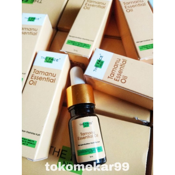 The Face Tamanu Essential Oil 5ml Original BPOM Resmi / Tamanu Oil The Face